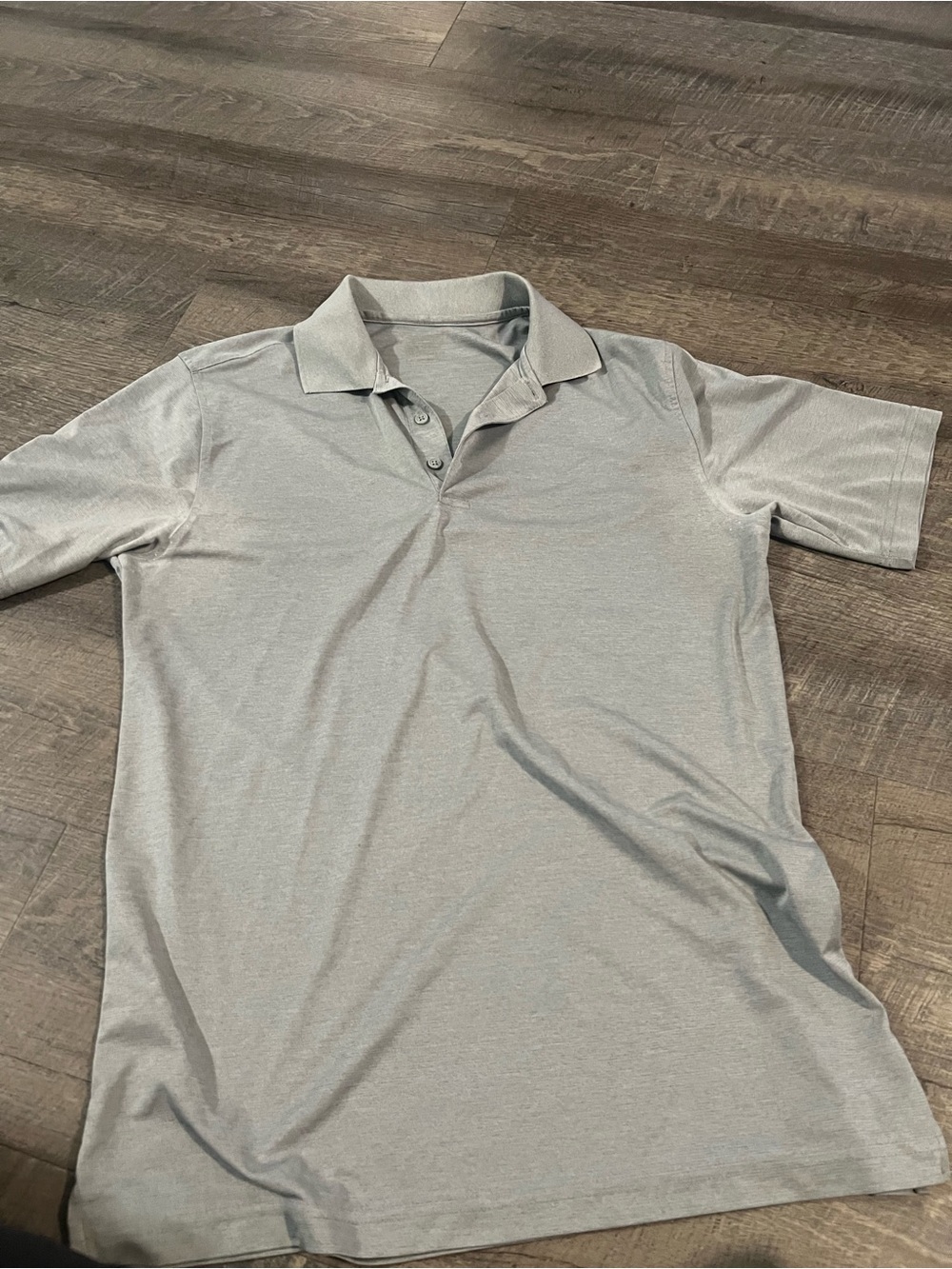 Slazenger Men's Light Gray Polo Shirt